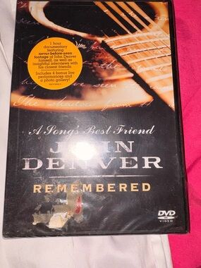 John Denver "Remembered" DVD - Black and Brown Cover